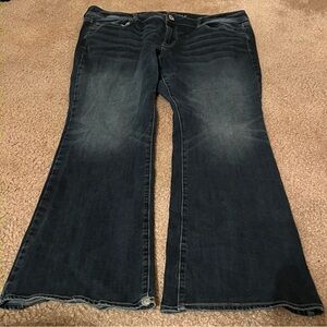 American Eagle Outfitters Kick Boot Jeans Size 18